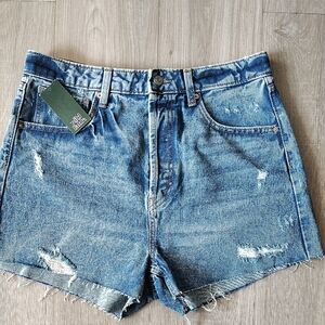 Wild Fable Light Blue Distressed Jean Shorts